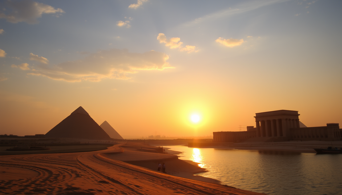 Egypt's Timeless Wonders: A Curated Route Through the Giza Pyramids, Karnak and Luxor Temples, and the Nile
