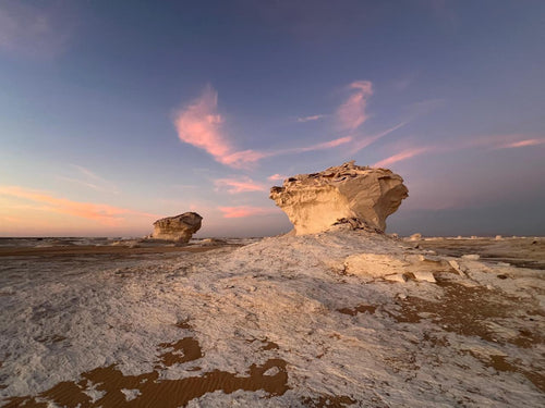 Golden sand dunes of the Great Sand Sea near Siwa Oasis