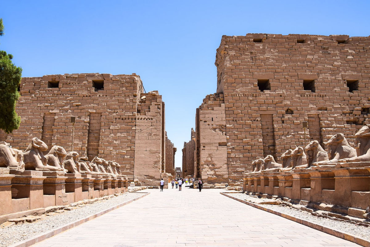 Karnak Temple ruins, Luxor, Egypt